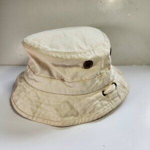 Tilley Endurables Bucket Hat Sun Hat 100% Cotton made in Canada 22" Diameter